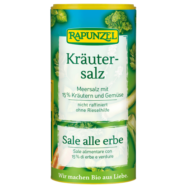 Rapunzel Bio Kräutersalz mit 15% Kräutern und Gemüse