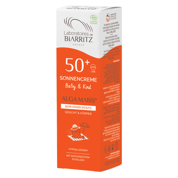 Laboratoires de Biarritz Alga Maris Solcreme til børn SPF 50+