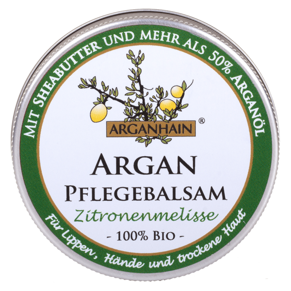 Arganhain Økologisk arganolie melisse citronmelisse