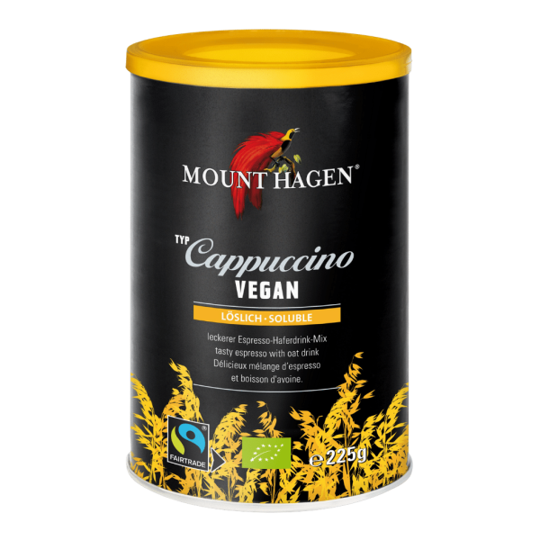 Mount Hagen Økologisk cappuccino Vegansk