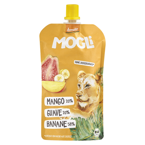 MOGLi Økologisk Quetschi Mango-Guava