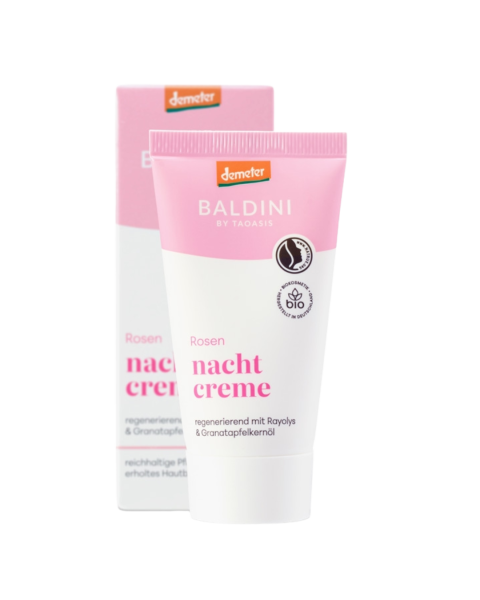 Baldini Rosen Nachtcreme demeter, 50ml