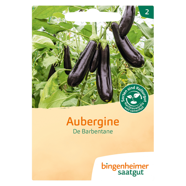 Bingenheimer Saatgut Økologisk aubergine De Barbentane
