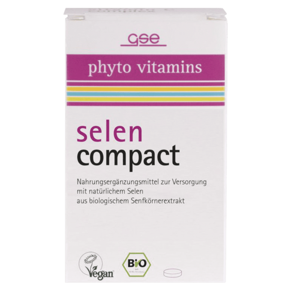 GSE Organic Selenium Compact 60 tabletter