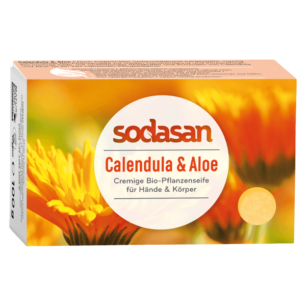 Sodasan Plantesæbe Calendula &amp; Aloe