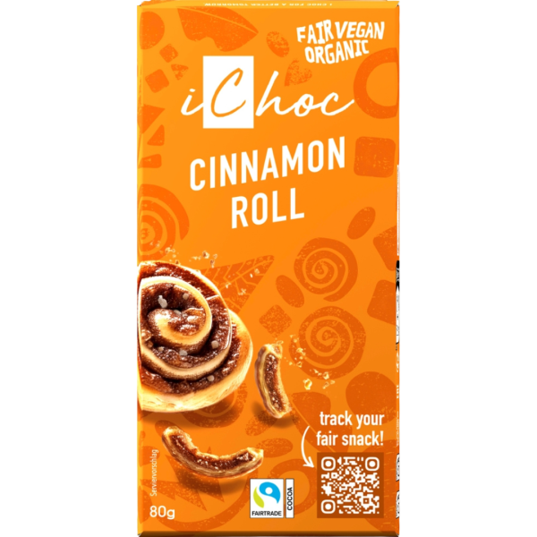 iChoc Bio Cinnamon Roll Schokolade