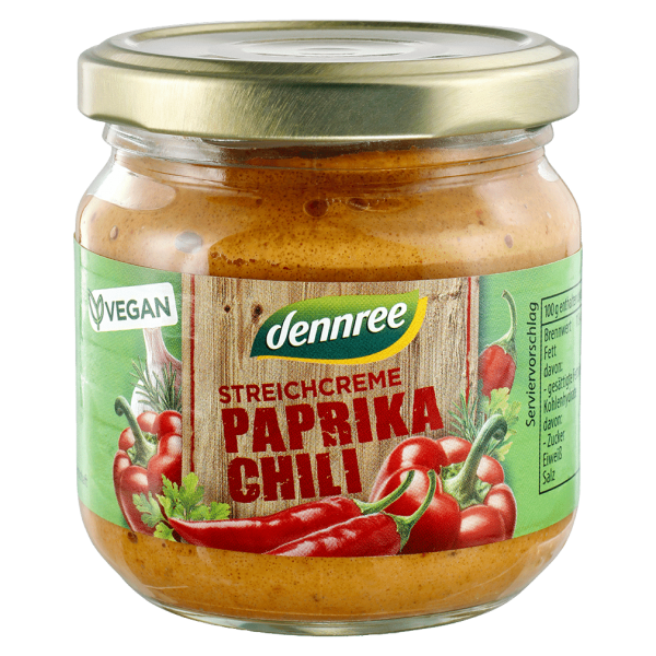 dennree Økologisk smørcreme paprika chili