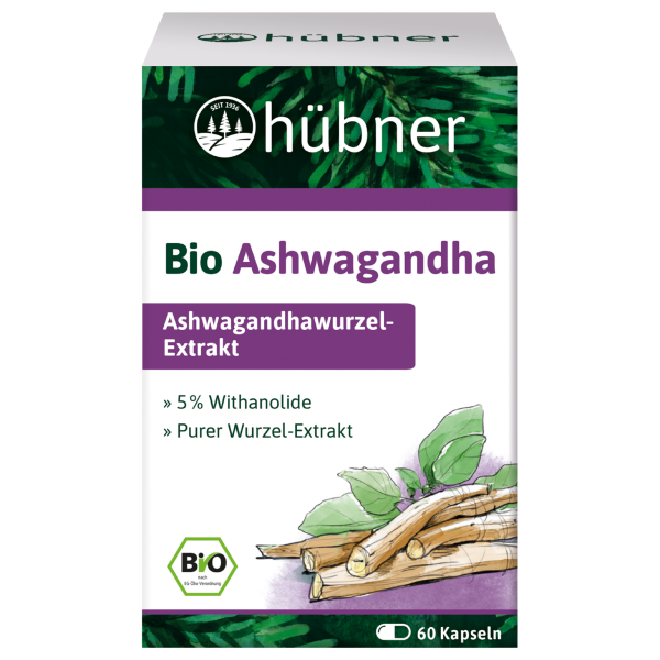 Hübner Bio Ashwagandha, 60 Kapseln
