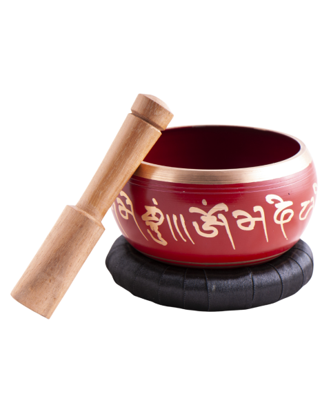 Berk Klangschale Lotus, rot