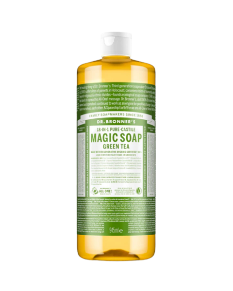 Dr. Bronners  Green Tea flydende sæbe 18-i-1