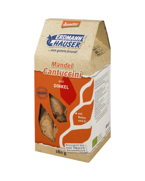 ErdmannHauser Bio Mandel Cantuccini aus Dinkel