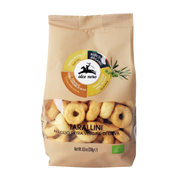 Alce Nero Bio Tarallini mit nativem Olivenöl extra