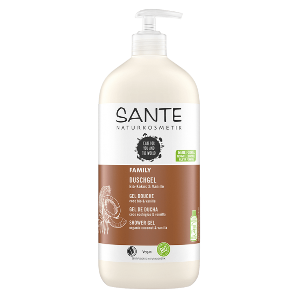 Sante Naturkosmetik Shower Gel Organic Coconut &amp; Vanilla