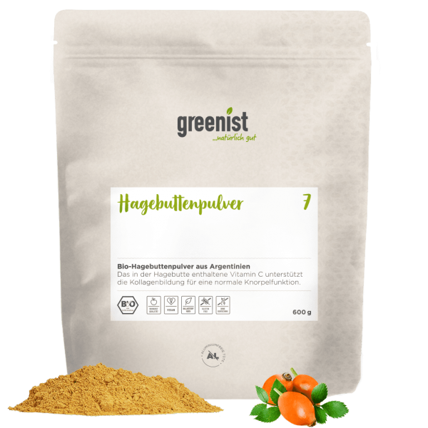 greenist Økologisk hybenpulver