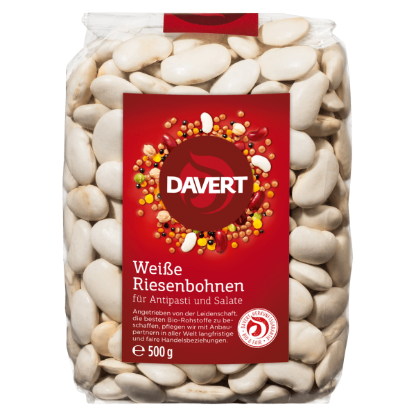 Davert Økologiske hvide kæmpe-bønner