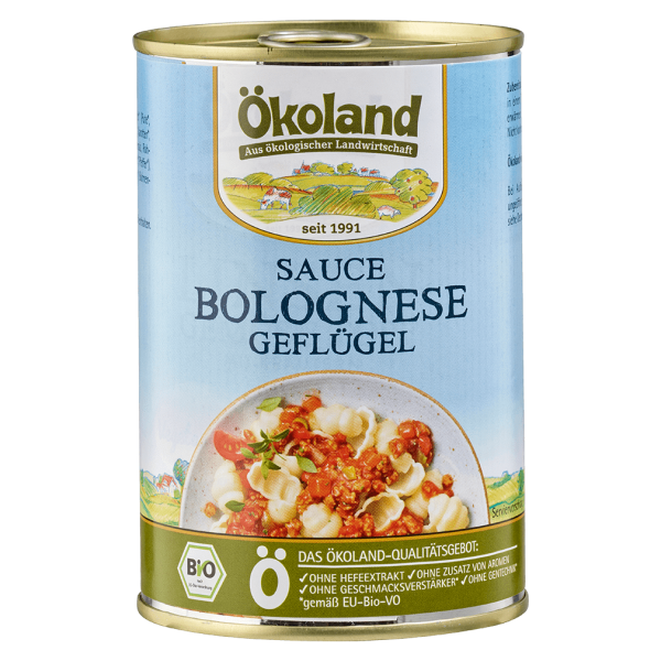 Ökoland Økologisk bolognese-sauce til fjerkræ