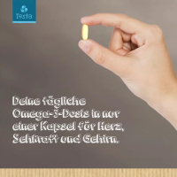 Testa Kapsler med algeolie Omega-3 DHA + EPA Testa Kapsler med algeolie Omega-3 DHA + EPA