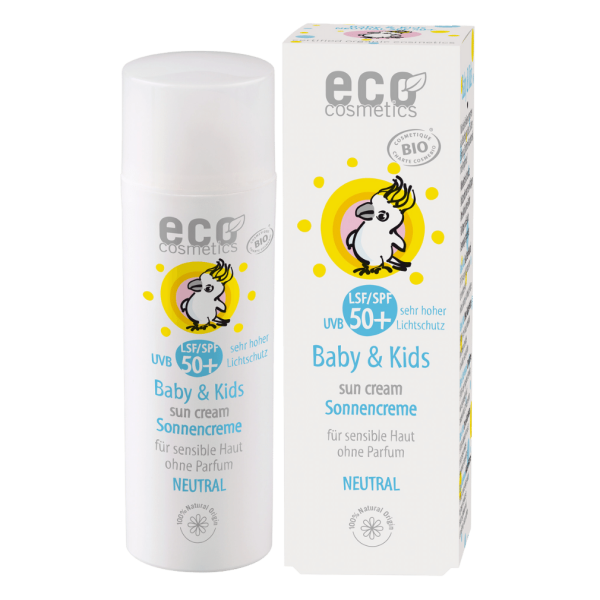 Eco Cosmetics Baby &amp; Kids solcreme neutral SPF 50+, 50ml
