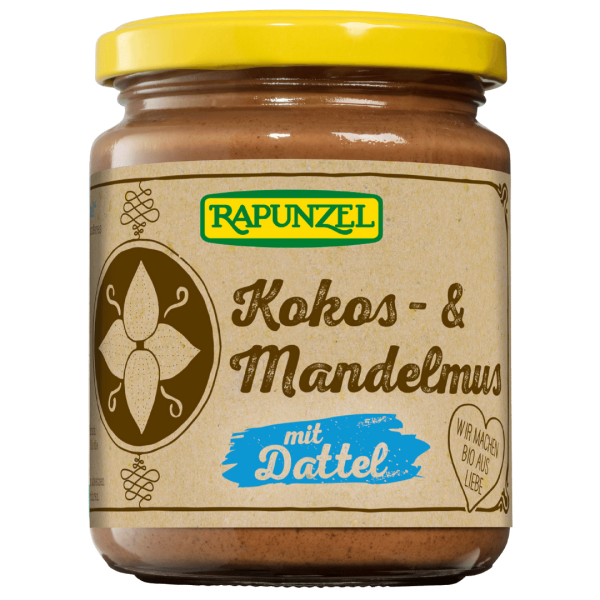 Rapunzel Bio Kokos- &amp; Mandelmus mit Dattel