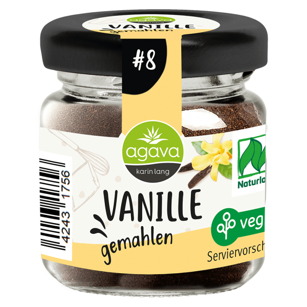 agava Økologisk vanilje, formalet