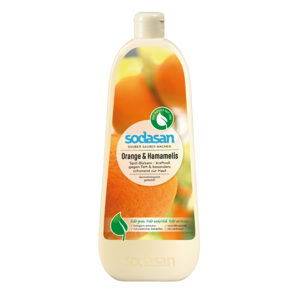 Sodasan Opvaskemiddel Balsam Orange, 1 liter