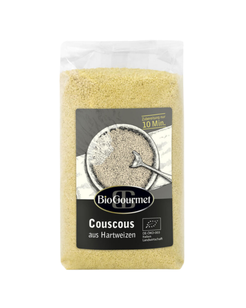 BioGourmet Oekologisk Couscous af hard hvede, 500g