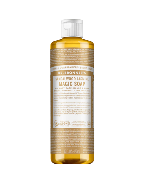 Dr. Bronners  Natursæbe Sandeltræ-Jasmin 18-i-1