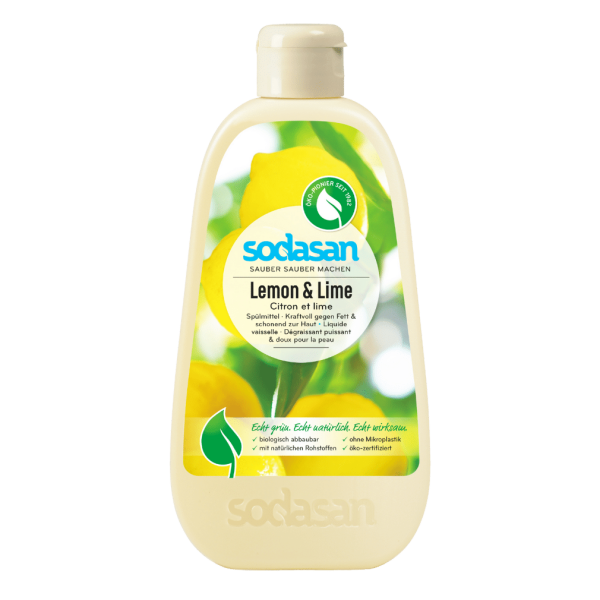 Sodasan Opvaskemiddel Lemon, 500 ml