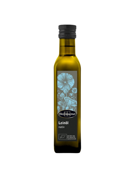 BioGourmet Økologisk koldpresset hørfrøolie, 250ml