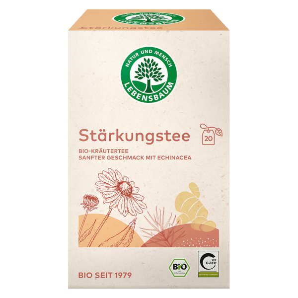 Lebensbaum Økologisk Echinacea Styrkende Te, 12 poser