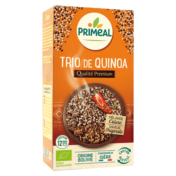 Primeal Økologisk trio af quinoa