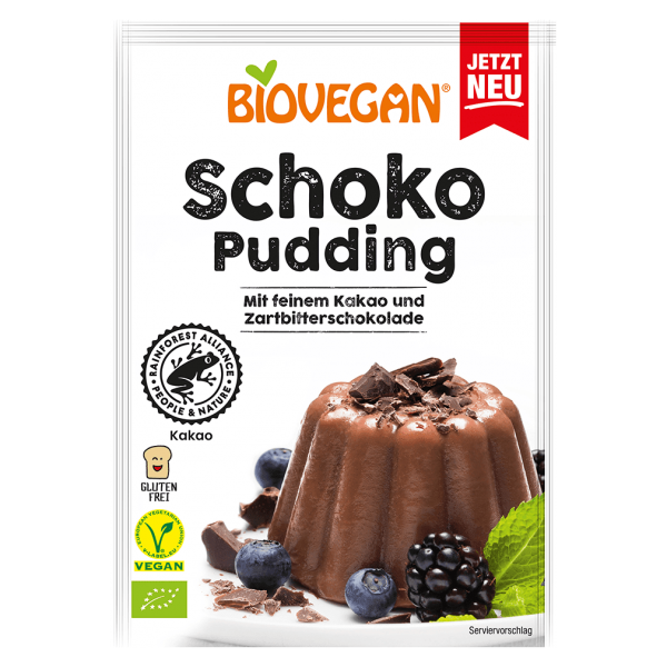 Biovegan Økologisk chokoladebudding