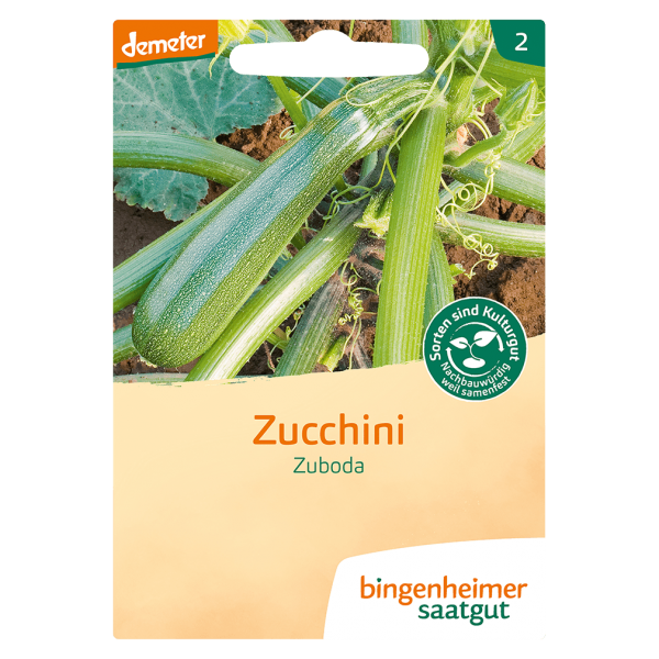 Bingenheimer Saatgut Økologisk zucchini, Zuboda