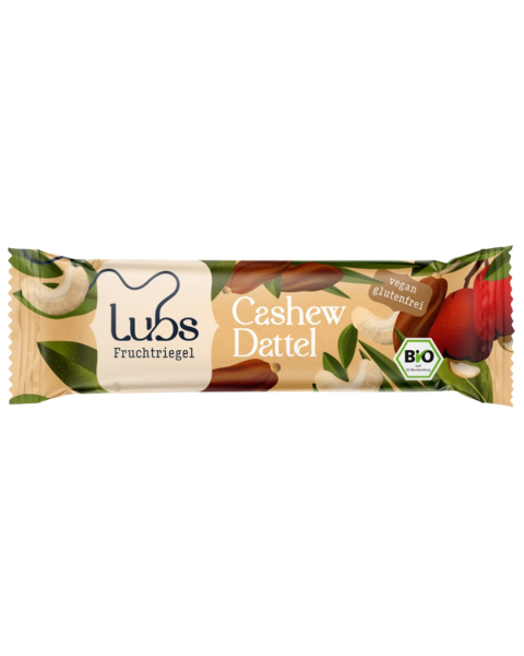 Lubs Bio Cashew Dattel Fruchtriegel