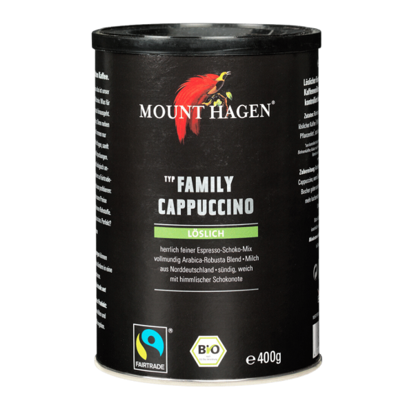 Mount Hagen Økologisk familie-cappuccino