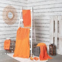 Spirit of Om Frotteetücher Happy Flower of Life Sonnengruß/Koralle Spirit of Om Frotteetücher Happy Flower of Life Sonnengruß/Koralle