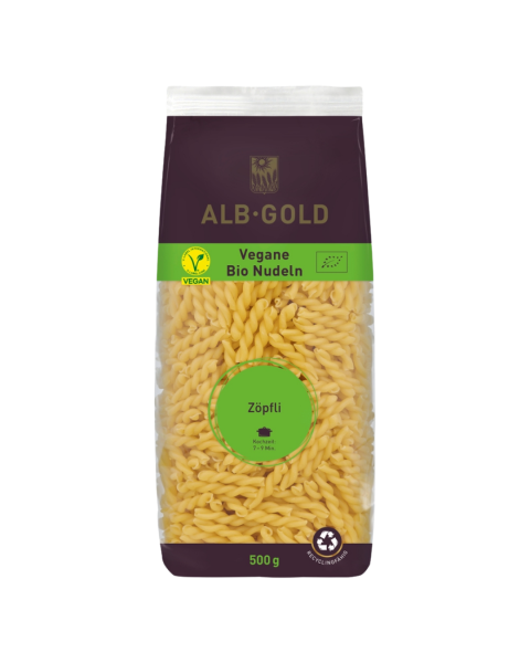 Alb-Gold Bio Zöpfli vegan, 500 g