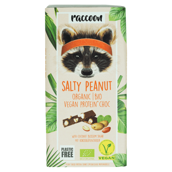 raccoon Økologisk Protein Choc Salty Peanut