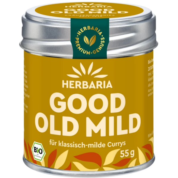 Herbaria Øko Good Old Mild Curry karrypulver, 80g
