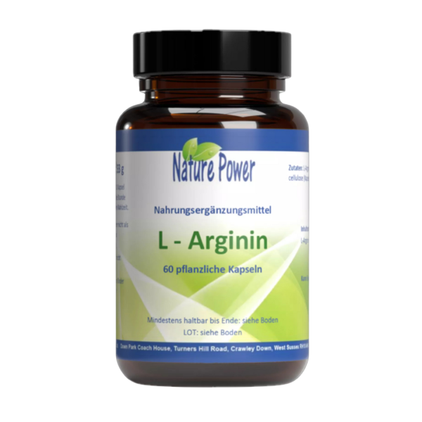 Nature Power  L-Arginin, 60 Kapseln