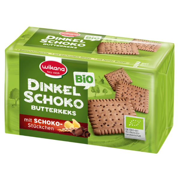 Wikana Dinkel Schoko Butterkeks