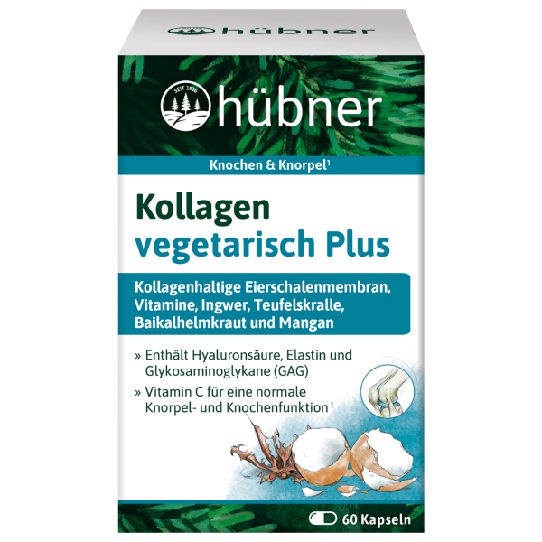 Hübner Kollagen vegetarisch Plus, 60 Kapseln