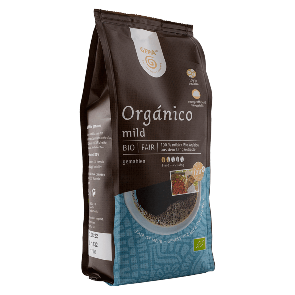 GEPA Økologisk Café Organico Mild, formalet, 250g