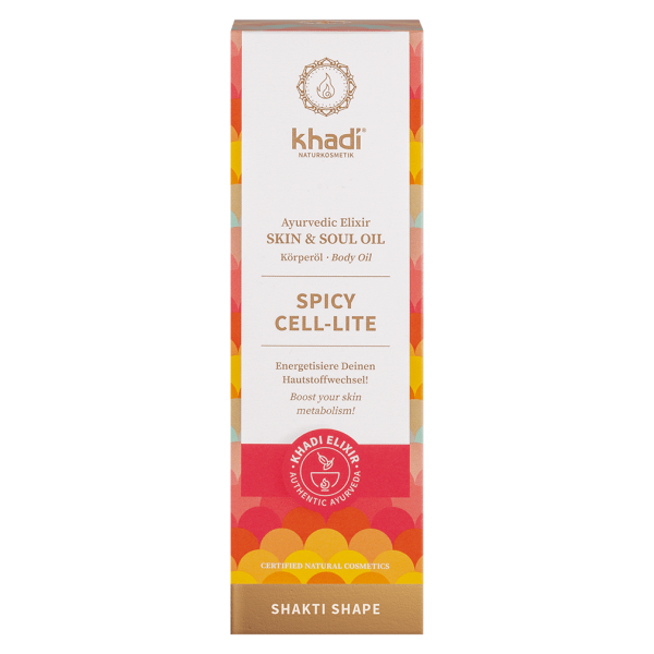Khadi Body Oil Spicy Cell-Lite