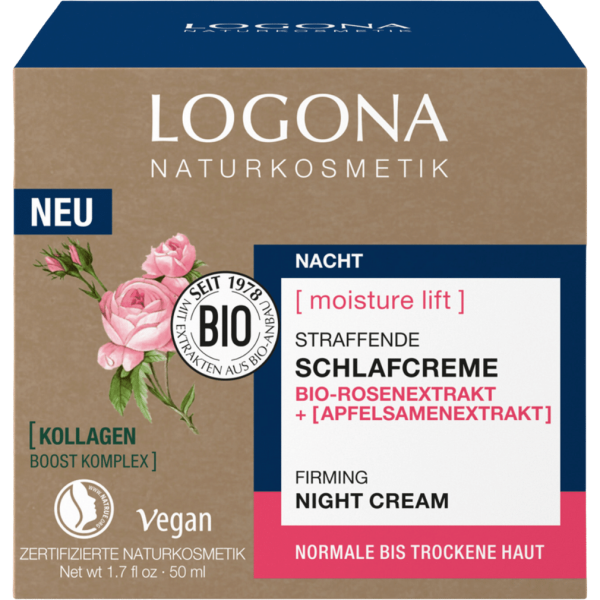 Logona Moisture Lift Schlafcreme