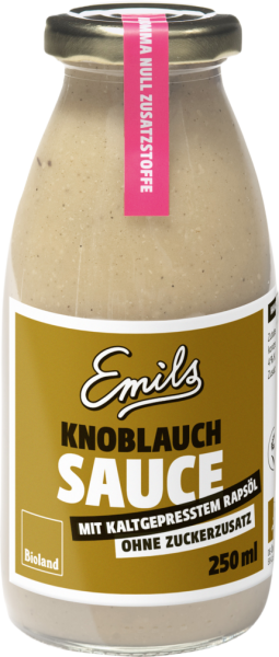Emils Bio Knoblauch Sauce