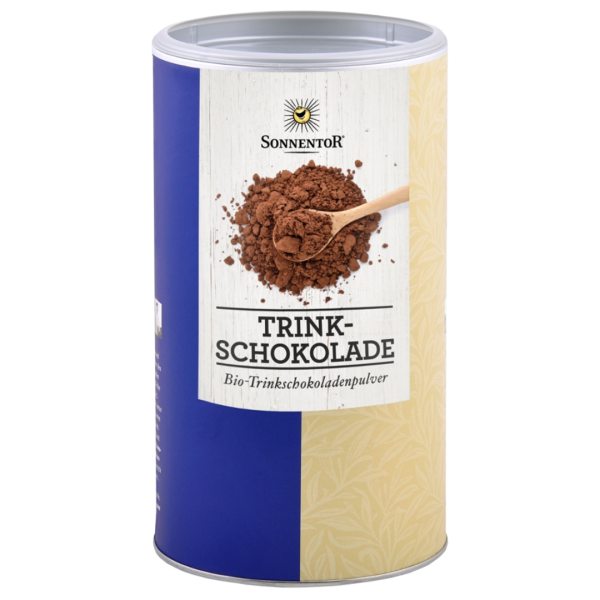 Sonnentor Bio Trinkschokolade (auch für VOLLAUTOMATEN geeignet) 700 g, Gastrodose groß