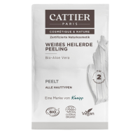 Cattier Weißes Heilerde Peeling, 2x6ml Cattier Weißes Heilerde Peeling, 2x6ml