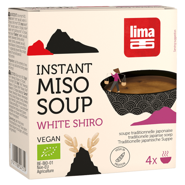 Lima Økologisk Instant White Shiro Miso Miso Suppe