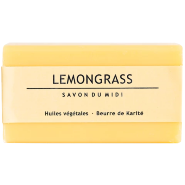 Savon Du Midi Citrongræssæbe i aluminiumsdåse og bomuldspose